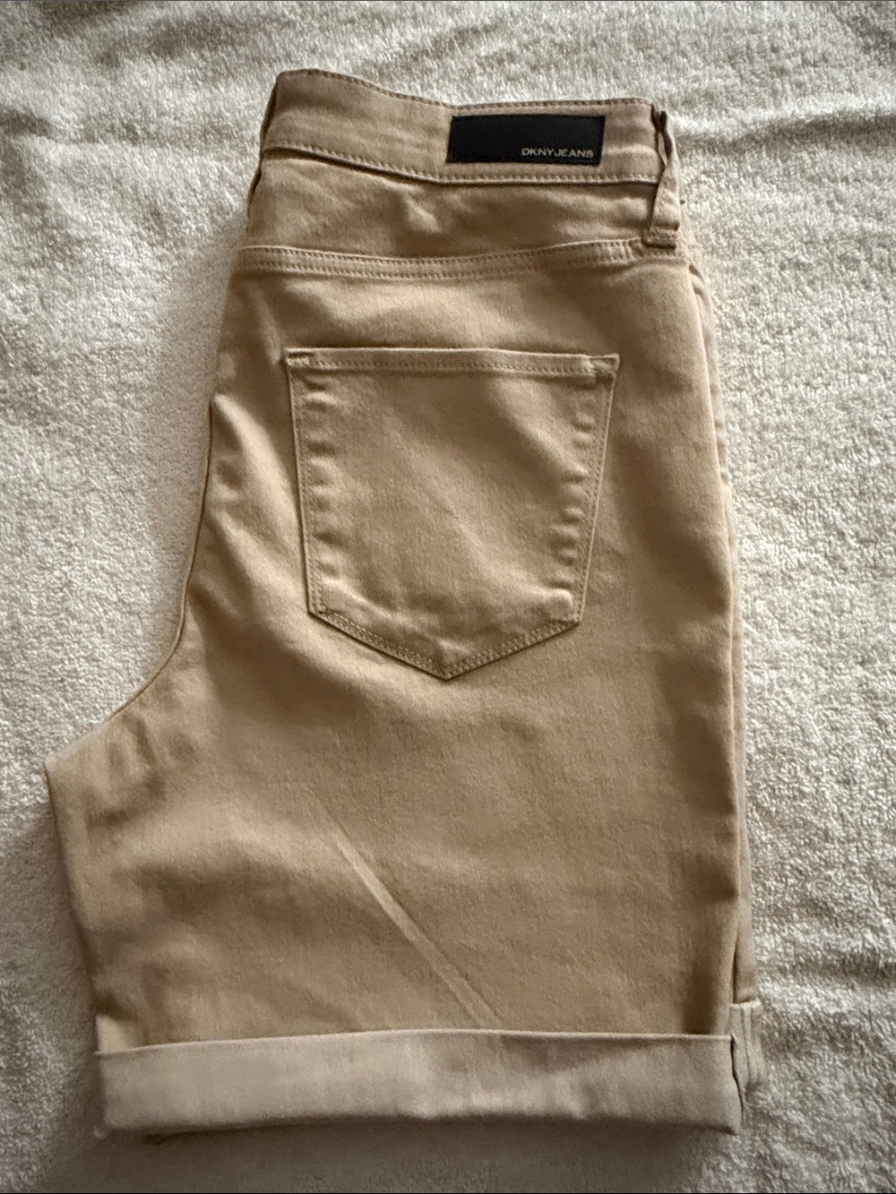 DKNY Women’s Slim Shorts — Khaki
